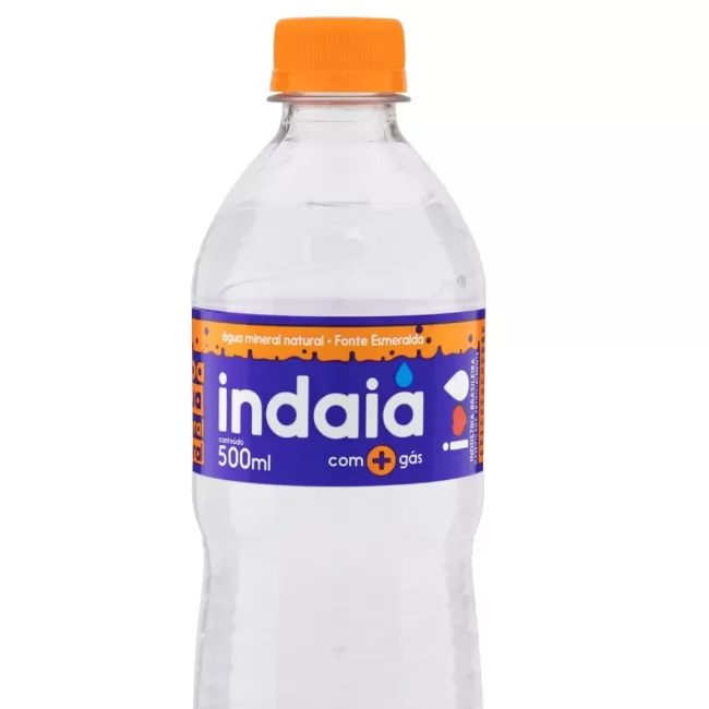 AGUA MINERAL C/GÁS 500ML